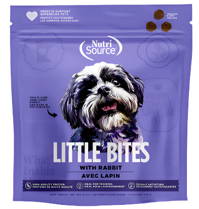 Nutrisource Little Bites Rabbit Dog Treats