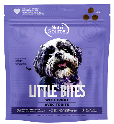 Nutrisource Grain Free Little Bites Trout Dog Treat