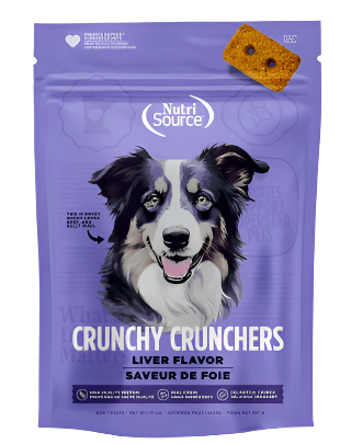 Nutrisource Liver Crunchy Crunchers Dog Treats