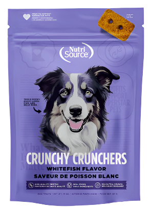 Nutrisource Whitefish Crunchy Crunchers Dog Treats