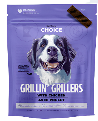 Nutrisource Chicken Grillin' Grillers Dog Treats