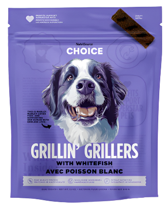 Nutrisource Whitefish Grillin' Grillers Dog Treats
