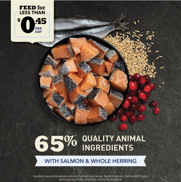 Acana Indoor Entree Fish Recipe Dry Cat Food
