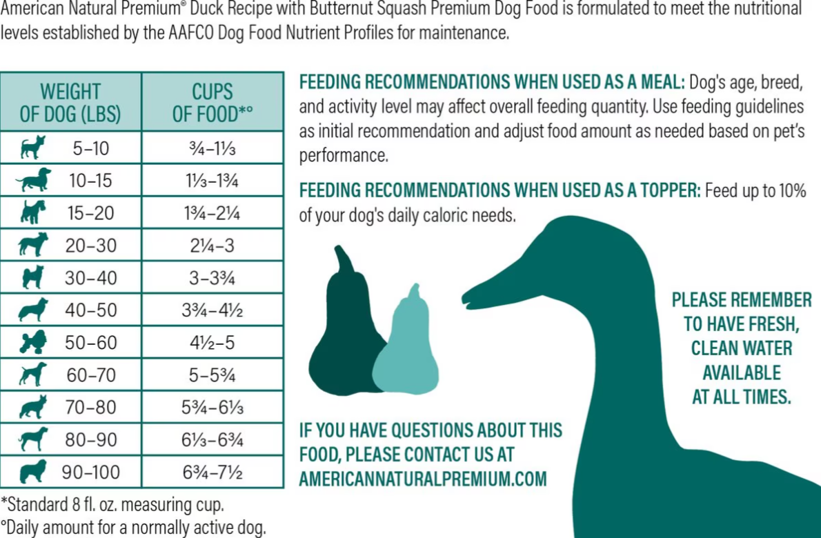 American Natural Premium Market Fresh Freeze-Dried Duck with Butternut Squash Dog Treats