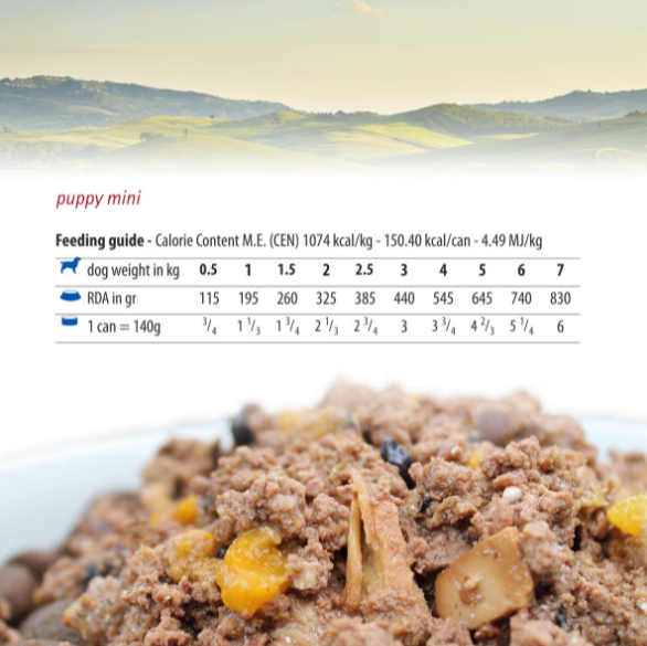 Farmina Natural & Delicious Prime Chicken and Pomegranate Mini Puppy Canned Dog Food