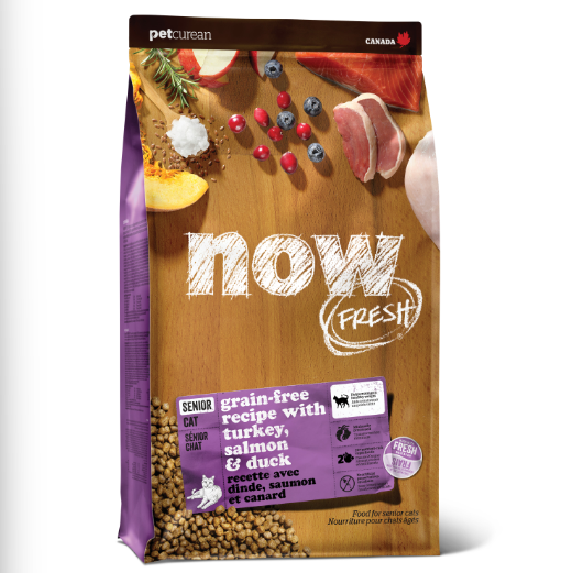 Now Fresh Grain Free Senior Recipe for Cats