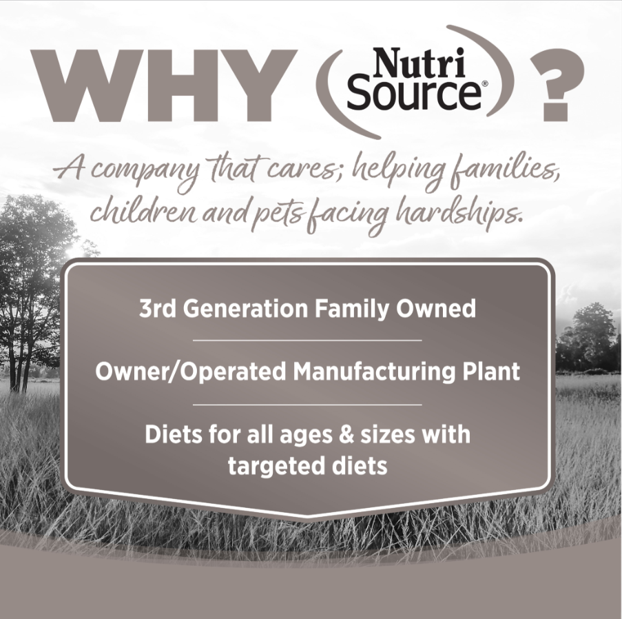 Nutrisource Grain Free Senior Formula Dry Dog Food