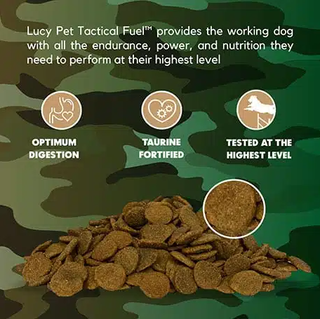 Lucy Pet Tactical Fuel Chicken, Brown Rice & Oatmeal for Dogs