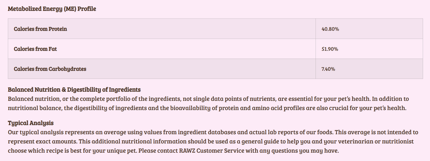 RAWZ 96% Rabbit & Goat's Milk Pâté Canned Cat Food