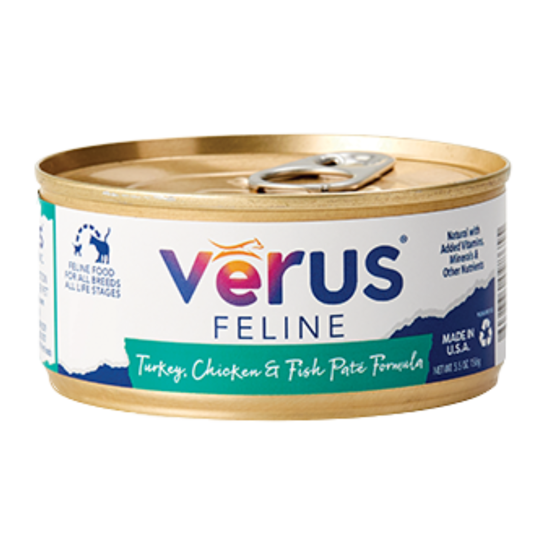 VeRUS Turkey, Chicken & Fish Paté Formula Wet Cat Food