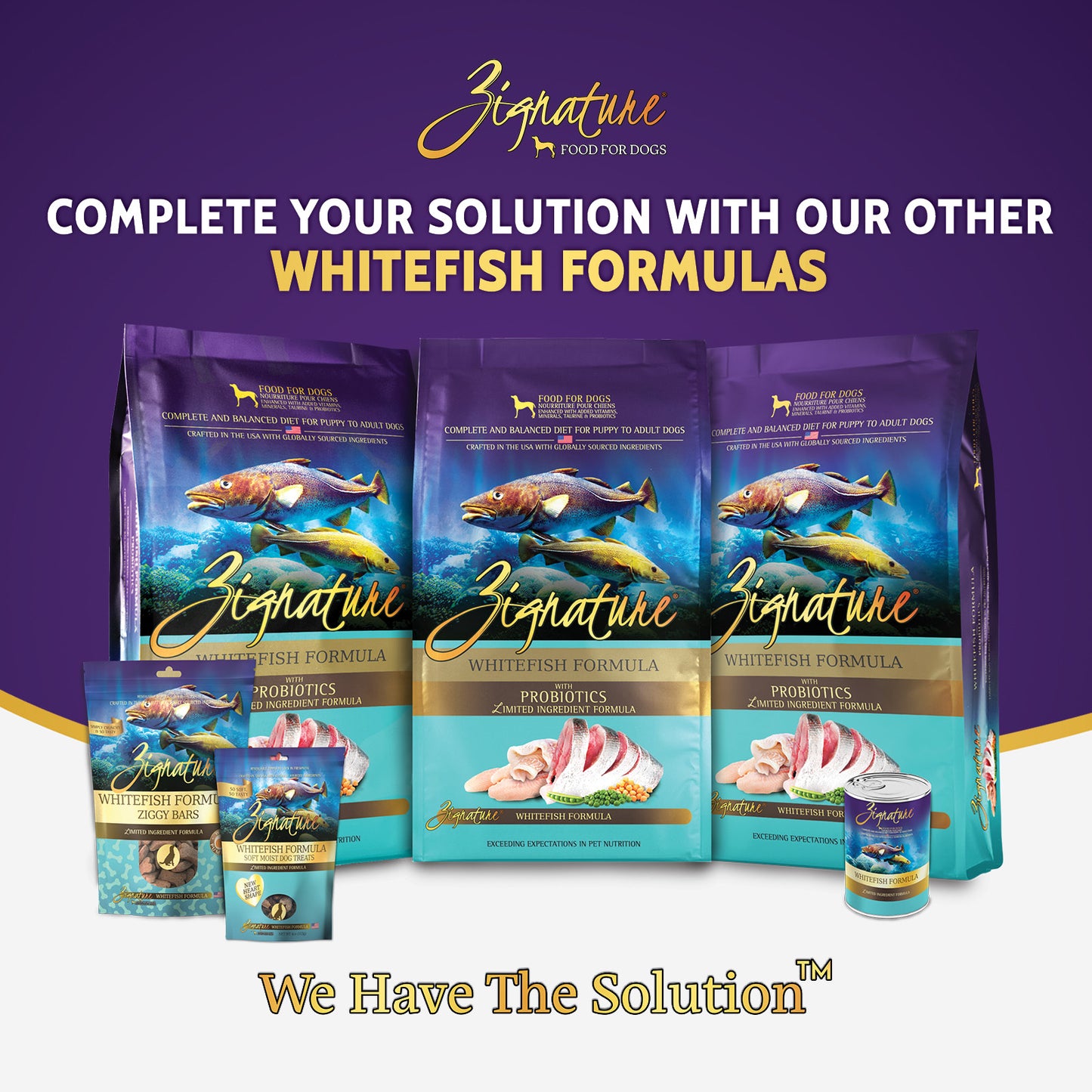 Zignature Whitefish Formula Dog Food