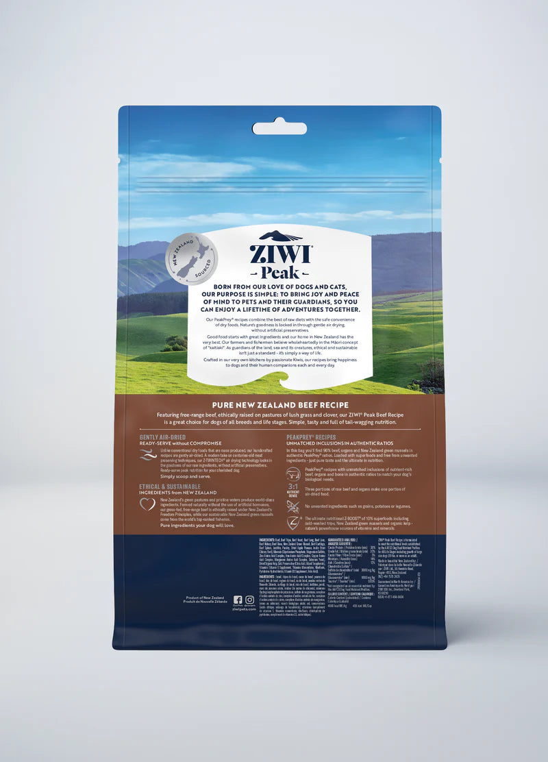 Ziwi Peak Air-Dried Beef For Dogs