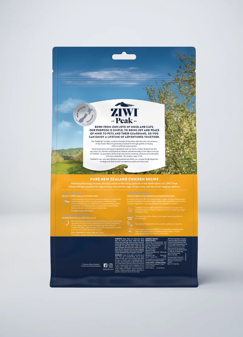 Ziwi Peak Air-Dried Free-Range Chicken For Dogs