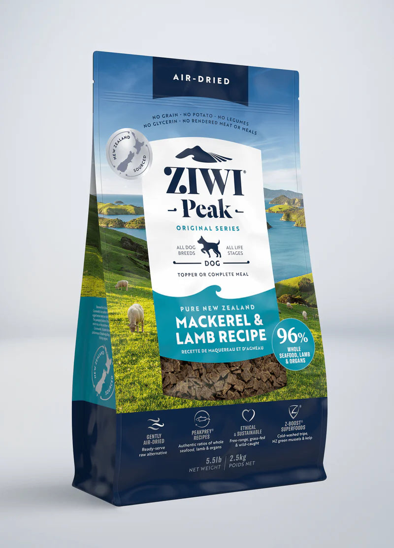 Ziwi Peak Air-Dried Mackerel & Lamb For Dogs