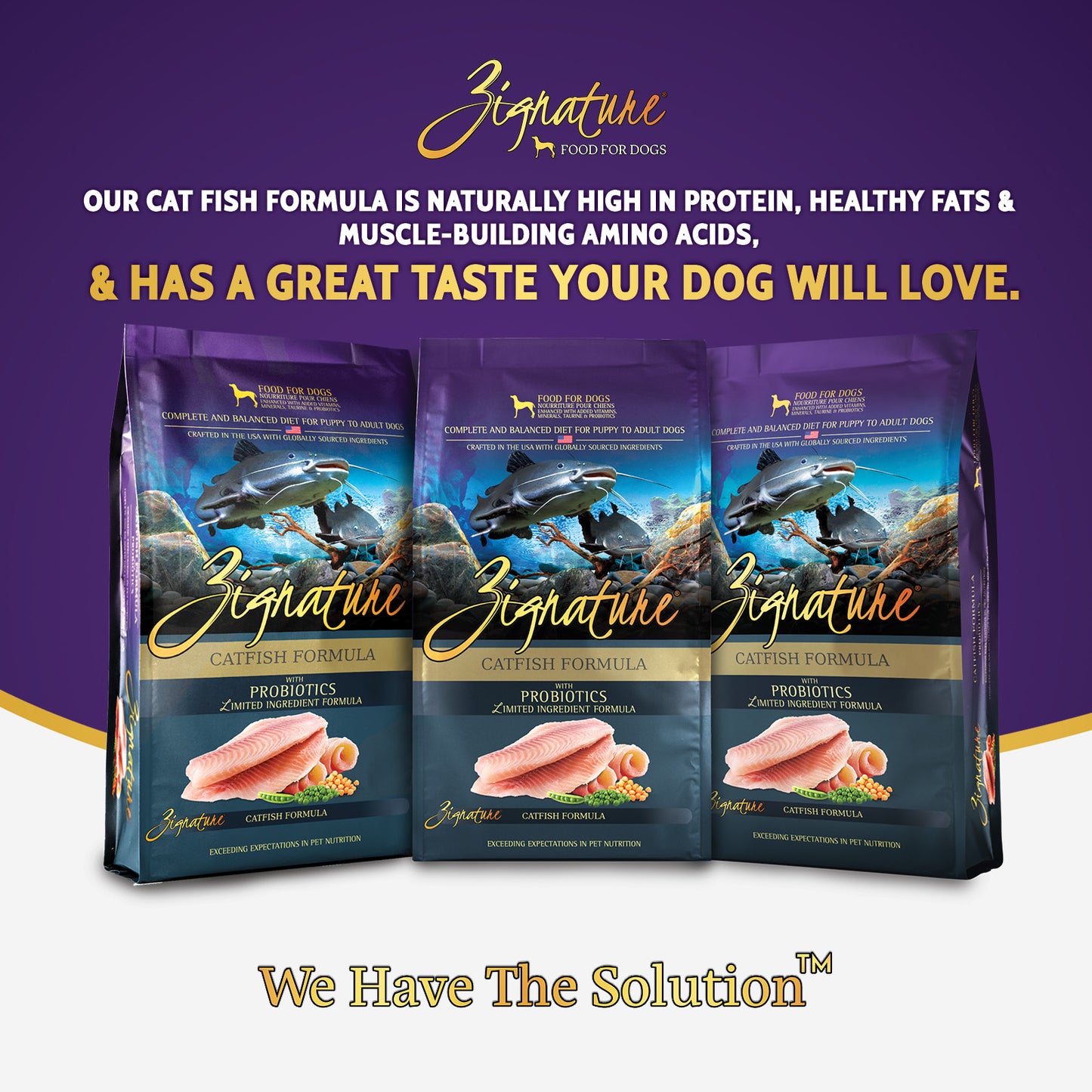Zignature Catfish Meal Formula Dog Food