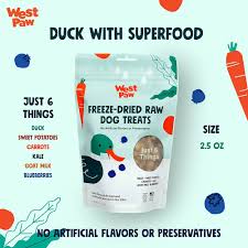 West Paw Duck With Superfood Dog Treats