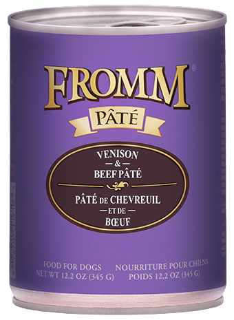 Fromm Venison & Beef Paté Canned Food for Dogs