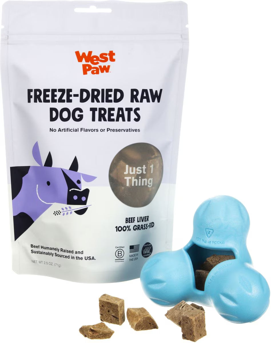 West Paw Beef Liver Single Ingredient Dog Treats