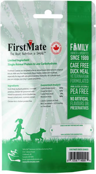 FirstMate Duck with Blueberry Treats for Dogs