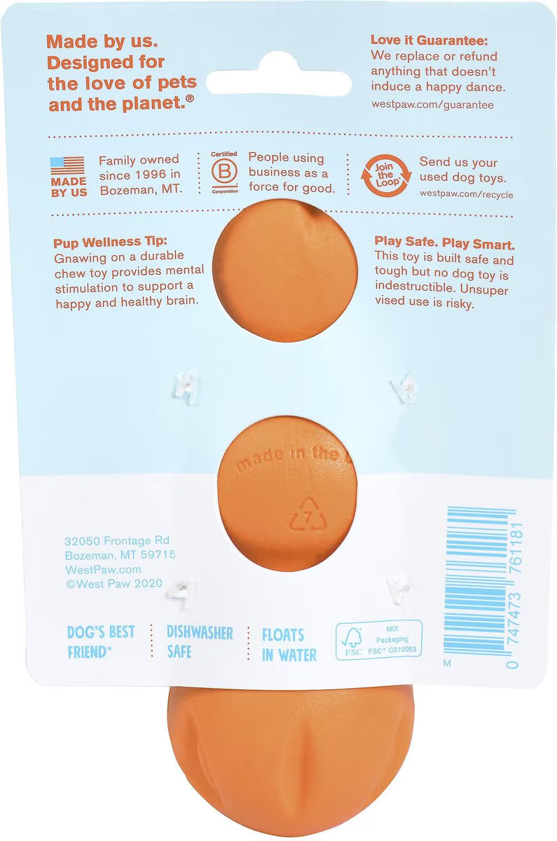 West Paw Rumpus Medium 6.25 Inch for Dogs