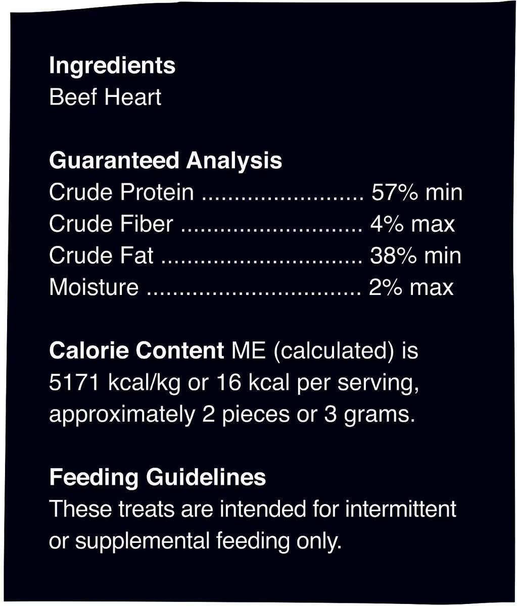 West Paw Beef Heart Single Ingredient Dog Treats