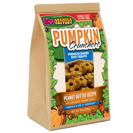 K9 Granola Factory Pumpkin Crunchers Peanut Butter Formula