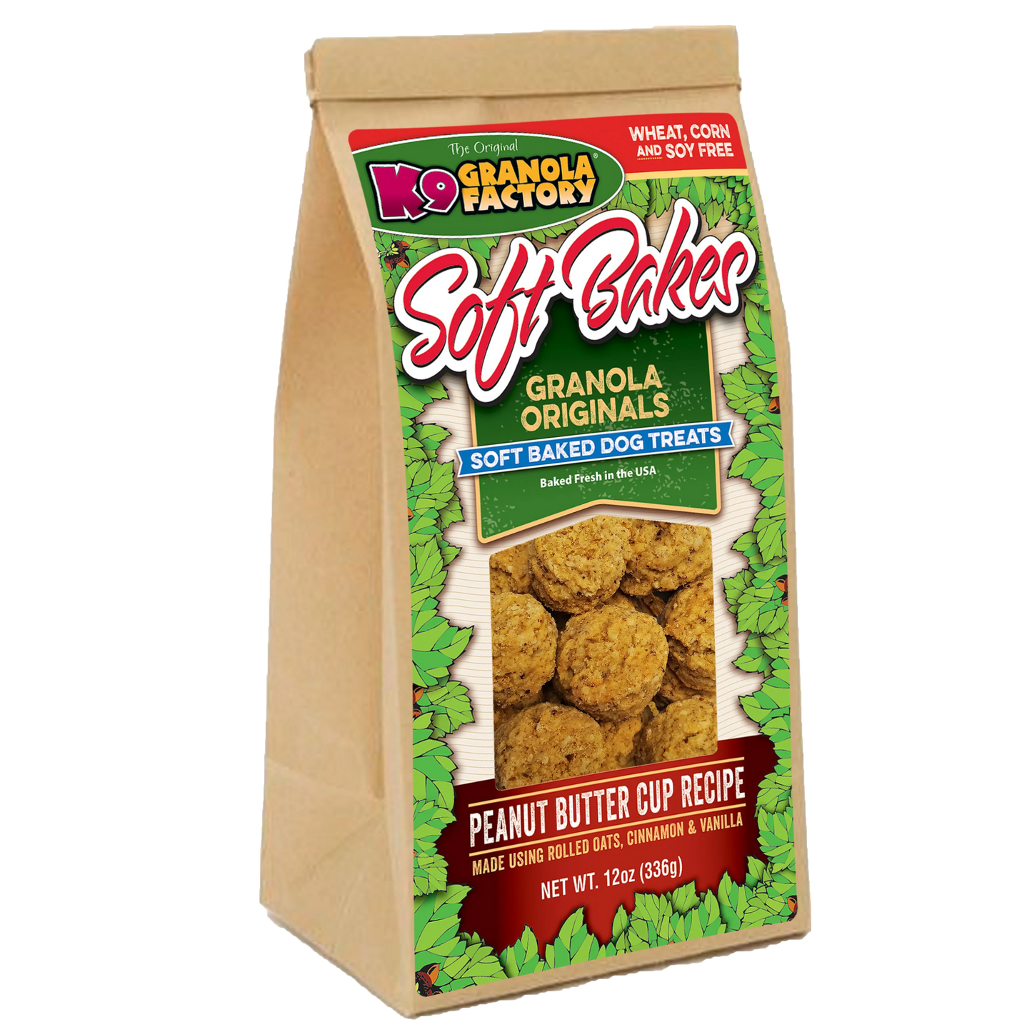 K9 Granola Factory Soft Bakes Peanut Butter Cup Formula