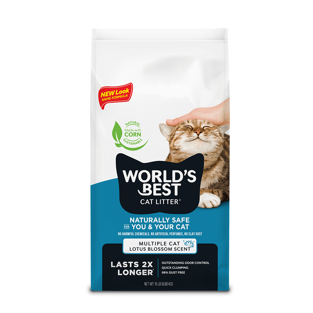 World's Best Cat Litter Lotus Scented Formula