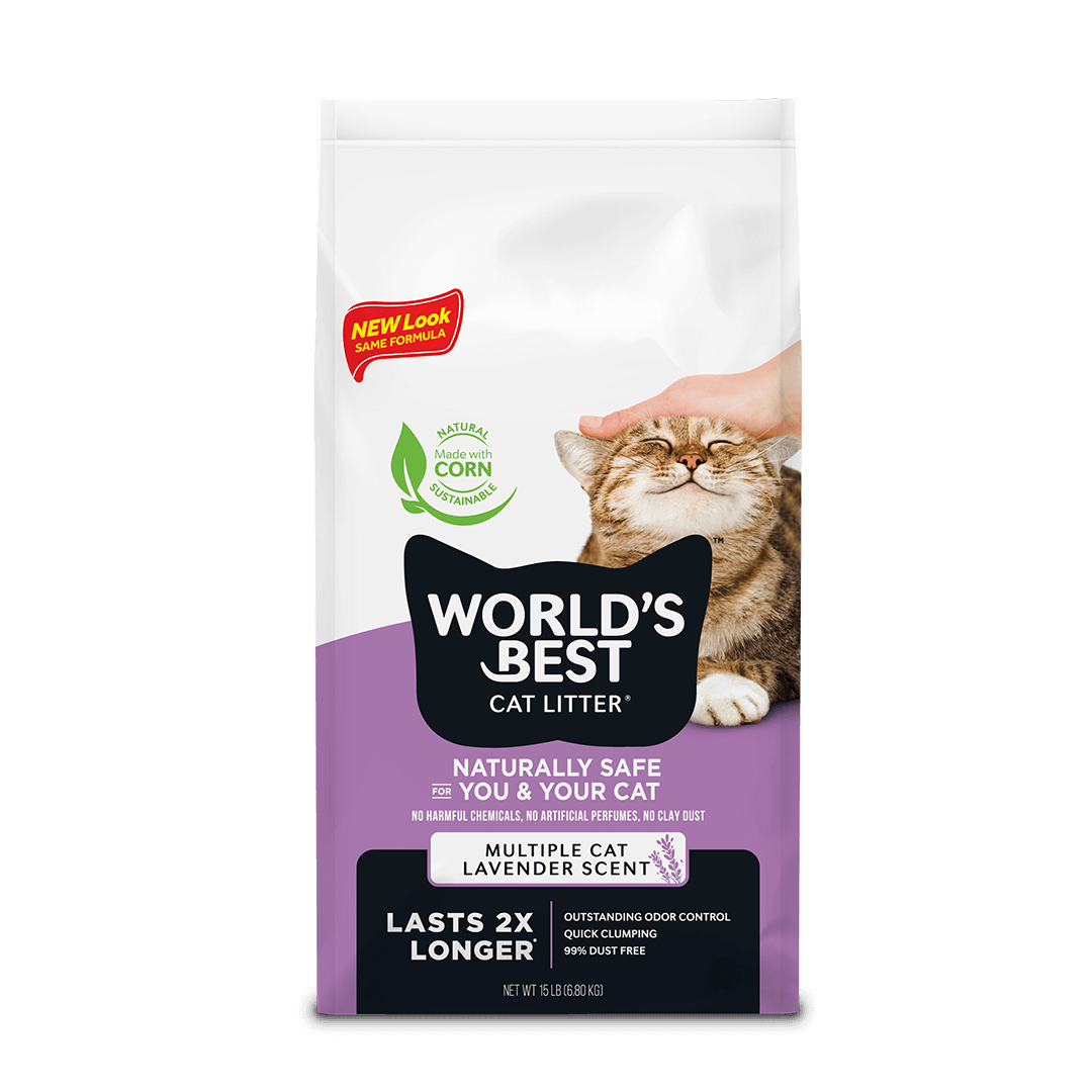 World's Best Cat Litter Lavender Scented Formula
