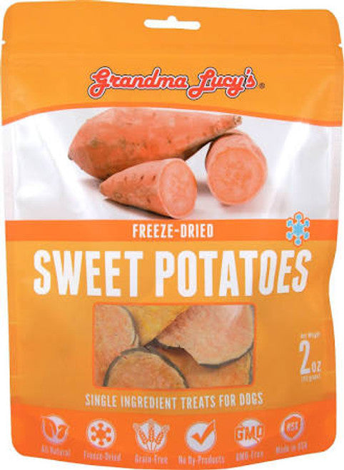 Grandma Lucy's Freeze Dried Pet Treats Sweet Potato