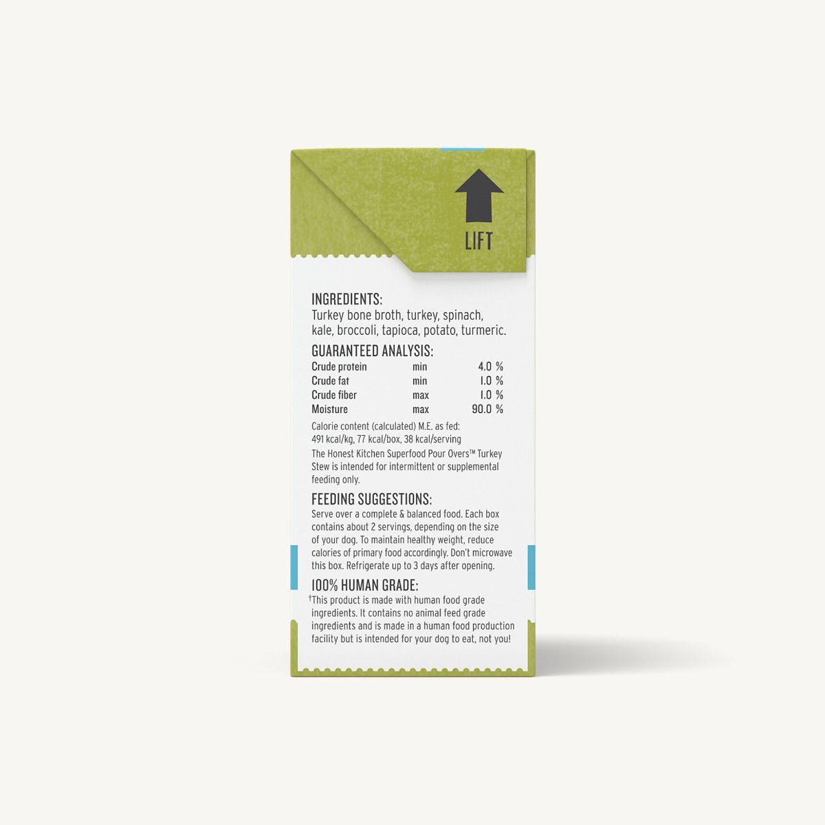 The Honest Kitchen Super Food Pour Overs Turkey for Dogs
