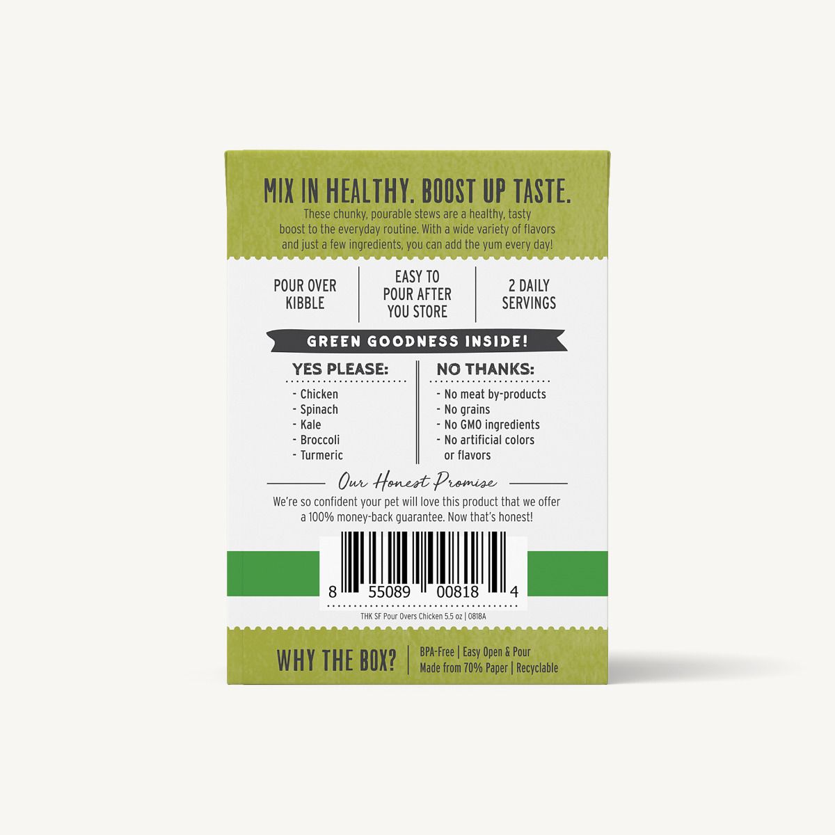 The Honest Kitchen Super Food Pour Overs Chicken for Dogs