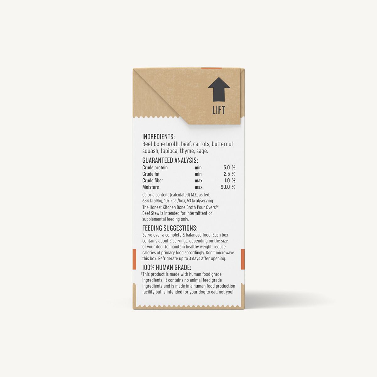 The Honest Kitchen Bone Broth Pour Overs Beef for Dogs