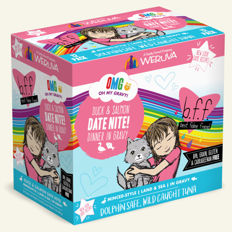 Weruva OMG Pouch Date Nite! Duck & Salmon Cat Food