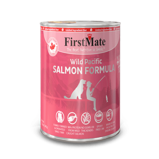FirstMate Limited Ingredient Wild Salmon Formula Canned Dog Food