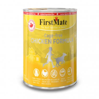 FirstMate Limited Ingredient Cage Free Chicken Formula Canned Dog Food