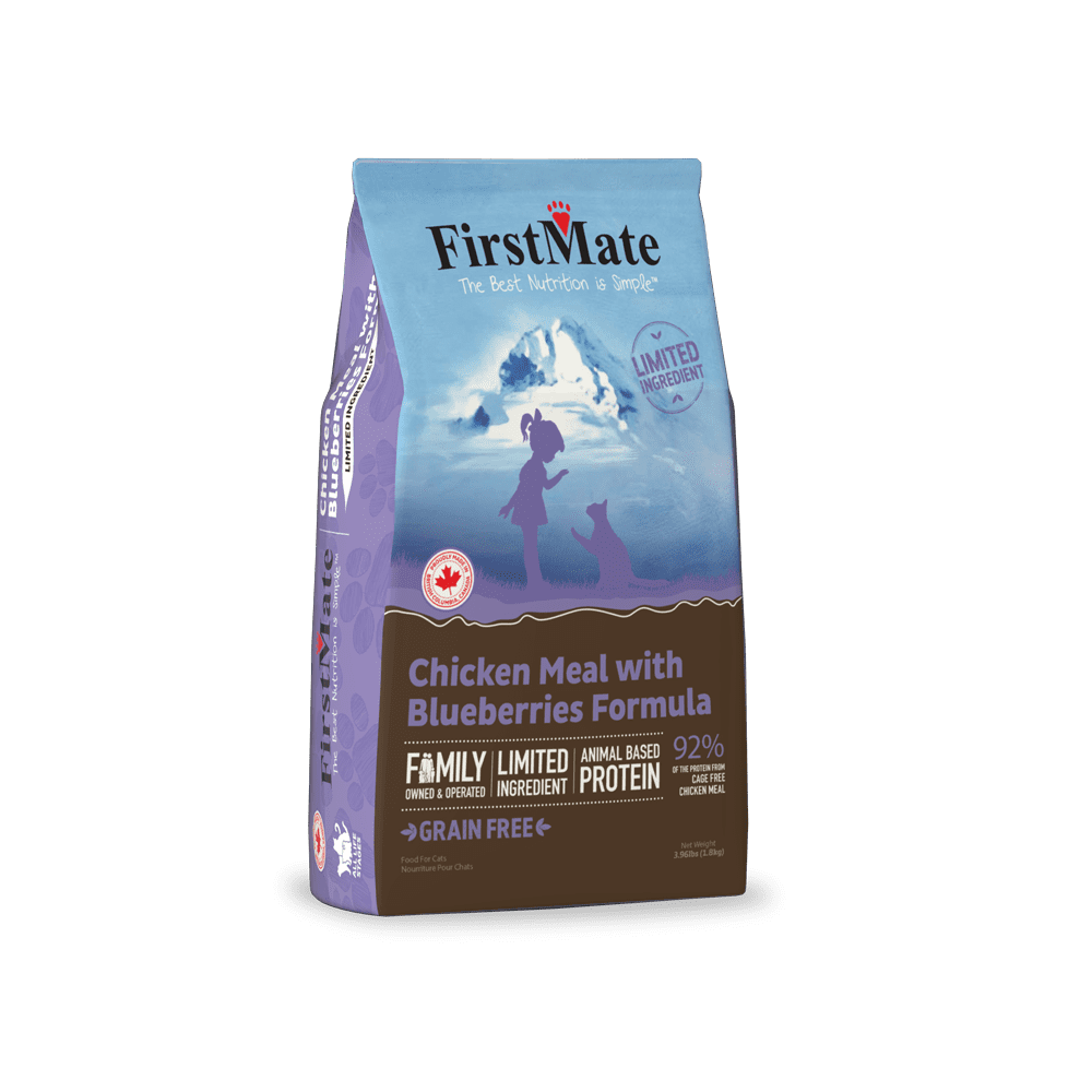 FirstMate Limited Ingredient Chicken Meal with Blueberries Dry Cat Food