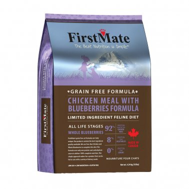 FirstMate Limited Ingredient Chicken Meal with Blueberries Dry Cat Food
