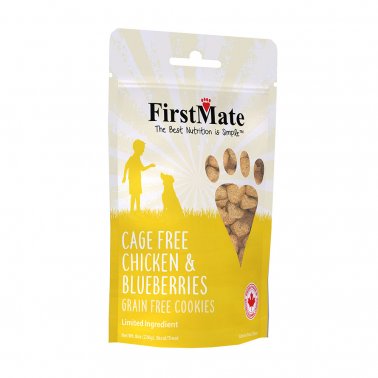 FirstMate Cage Free Chicken with Blueberry Treats for Dogs