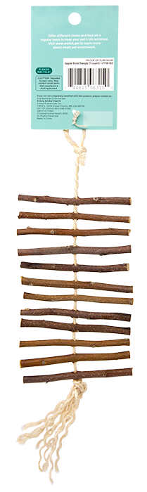 Oxbow Animal Health Enriched Life Apple Stick Dangly