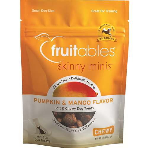 Fruitables - Skinny Minis Pumpkin & Mango Chewy Treats