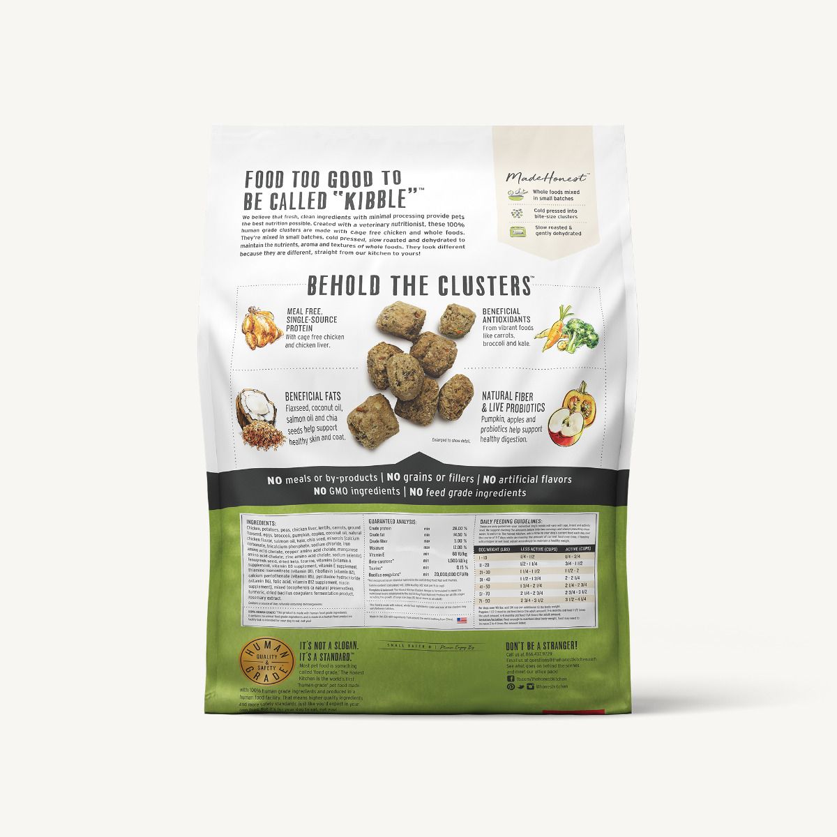 The Honest Kitchen Grain Free Chicken Whole Food Clusters for Dogs