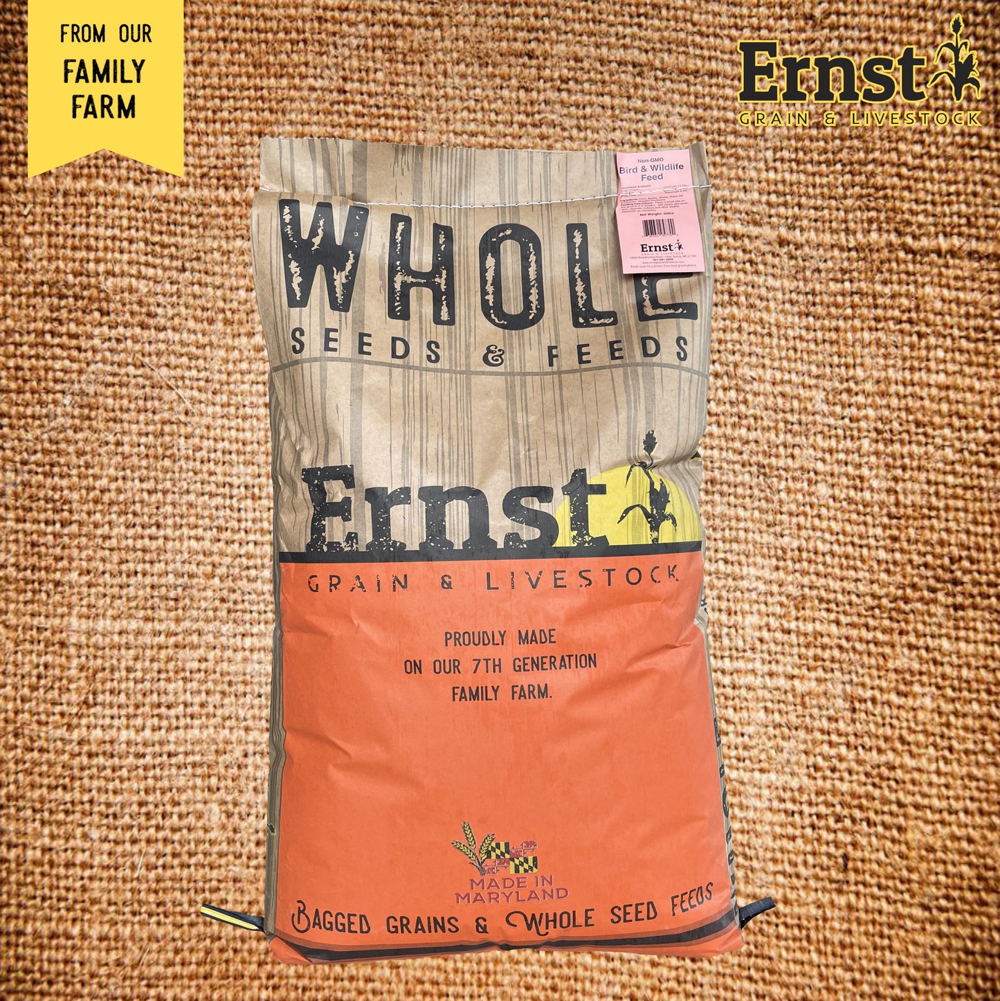 Ernst Grain Cracked Corn, Non-GMO