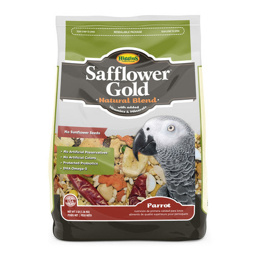 Higgins Safflower Gold Parrot Food