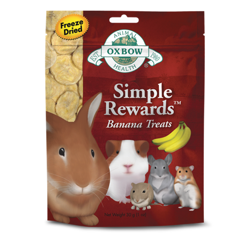 Oxbow Simple Rewards Banana Treats