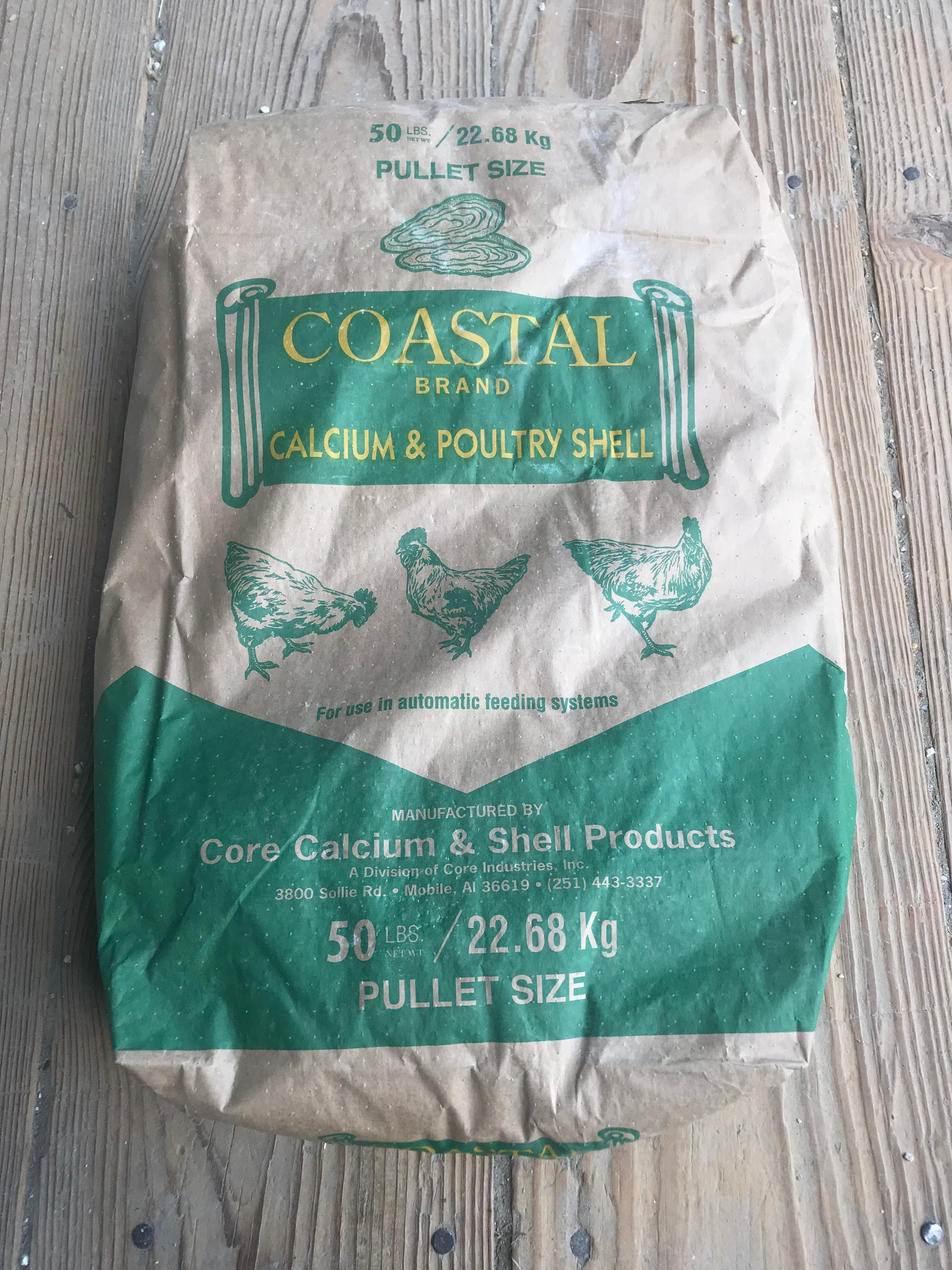 Coastal Oyster Shell Calcium Supplement