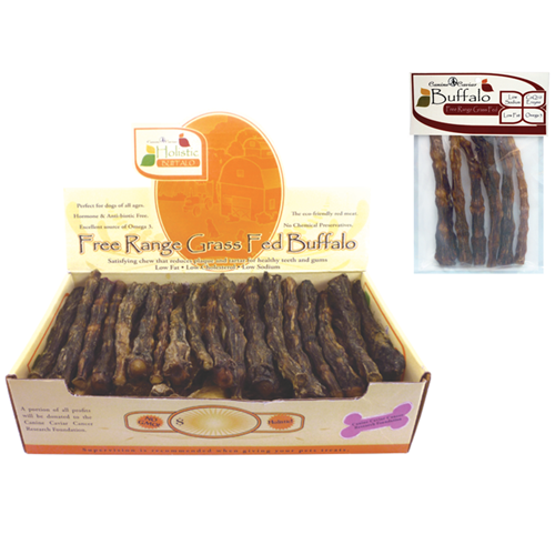 Canine Caviar Water Buffalo California Rolls Dog Chews
