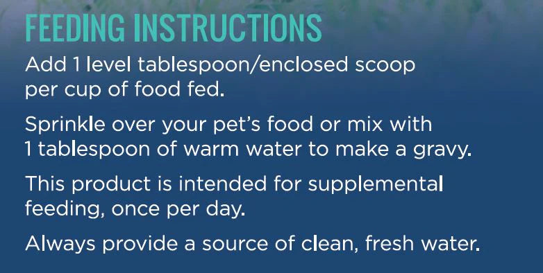 Dr. Tim's Elk Probiotic Topper For Cats and Dogs