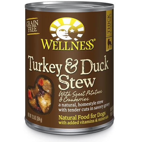 Wellness Turkey and Duck Stew Dog Formula