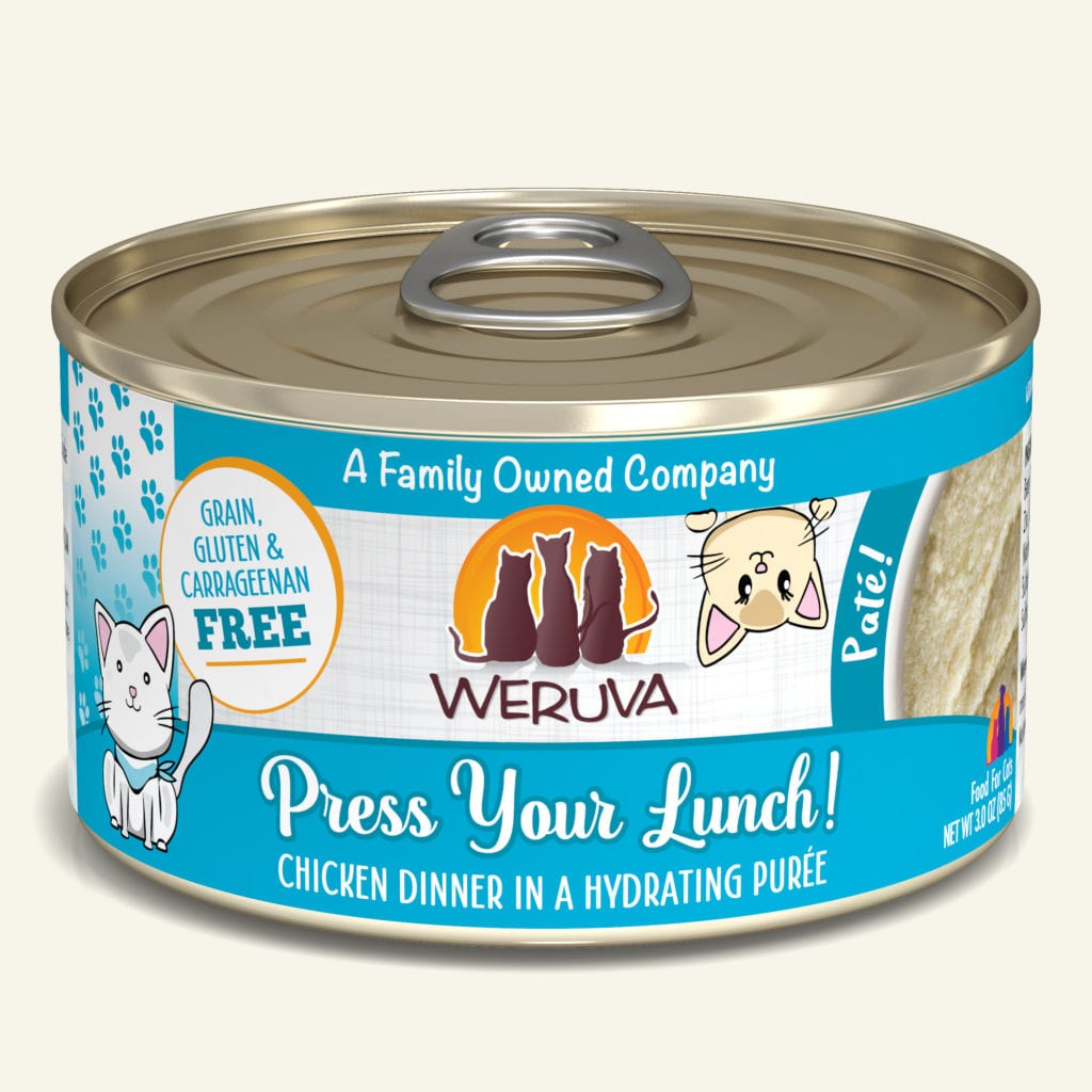 Weruva Press Your Lunch! Chicken Dinner Canned Cat Food